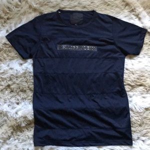 Philipp Plein Jersey Knit Cotton Navy TShirt XL